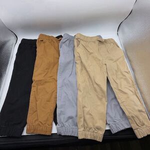 GARANIMALS 4 Pack Toddler Chino Joggers-2T
